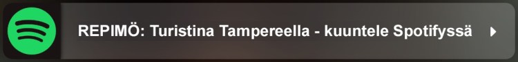 Repimö: Turistina Tampereella - kuuntele Spotifyssä!