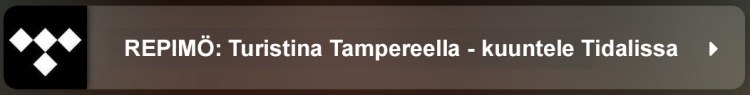 Repimö: Turistina Tampereella. Kuuntele Tidalissa!